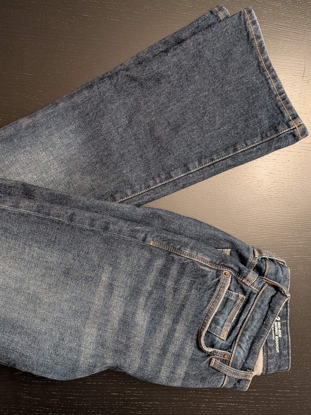 Arizona Jean Company Dark Indigo Flare Jeans - Picture 6 of 8